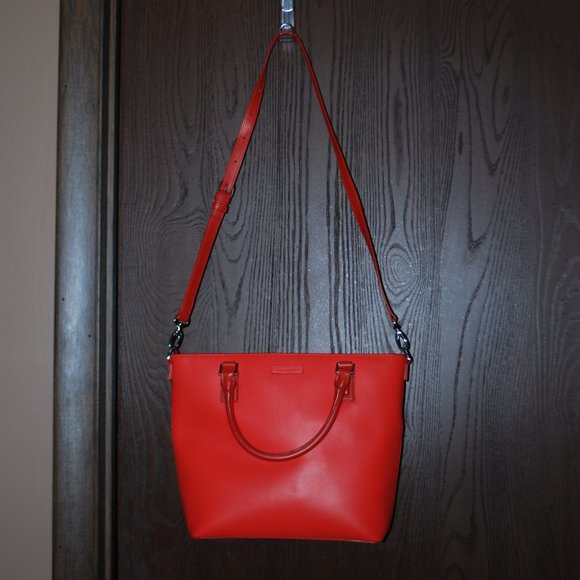 EUC Vera Bradley Coral Satchel Purse - Picture 6 of 7